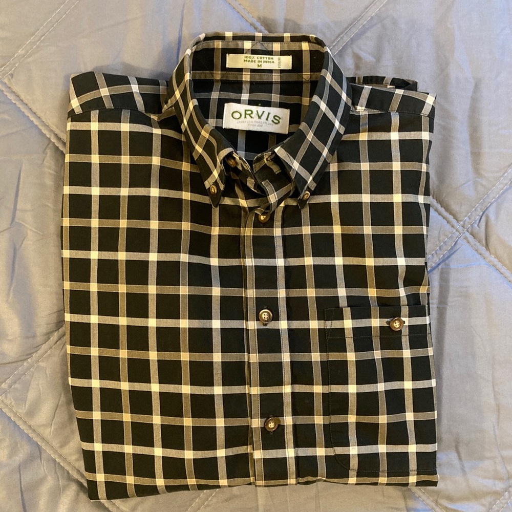 Orvis button up shirt